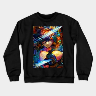 Colorful Little monster Crewneck Sweatshirt